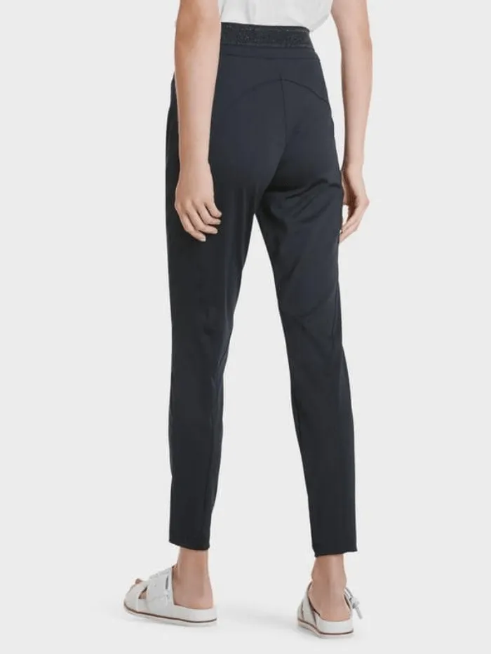 Marc Cain Collections T Navy Pull On Trousers SC 81.28 J75 COL 395