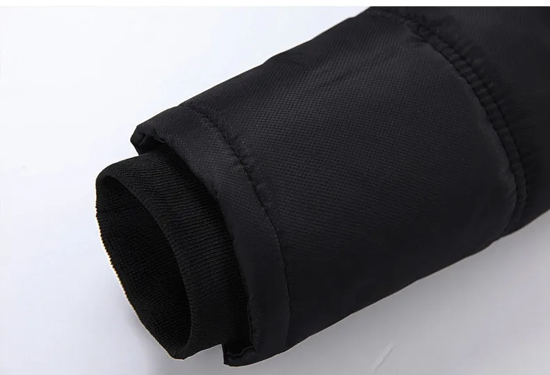 Men's Winter Cotton-Down Thick Hooded Parka
