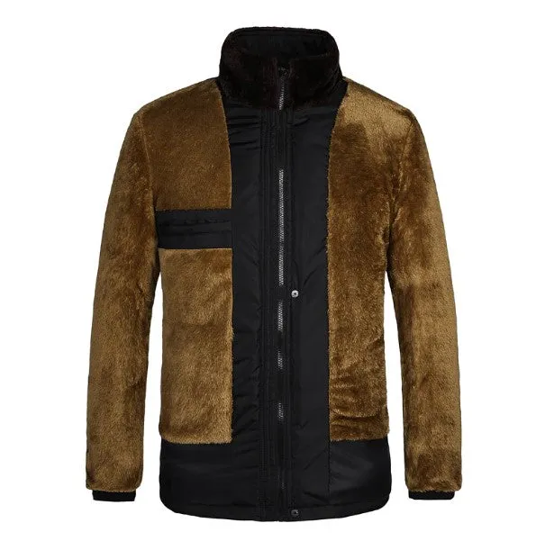 Men's Winter Cotton-Down Thick Hooded Parka