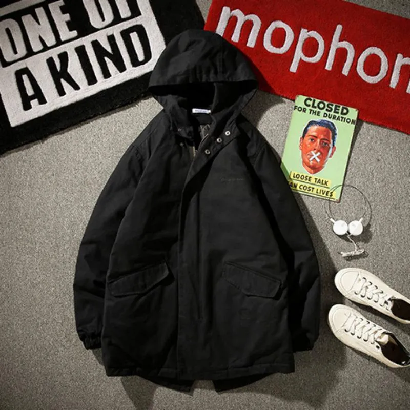 Men's Winter Cotton Warm Parka