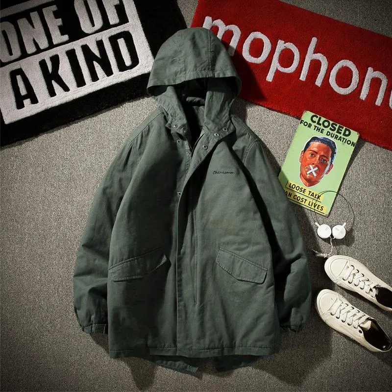 Men's Winter Cotton Warm Parka