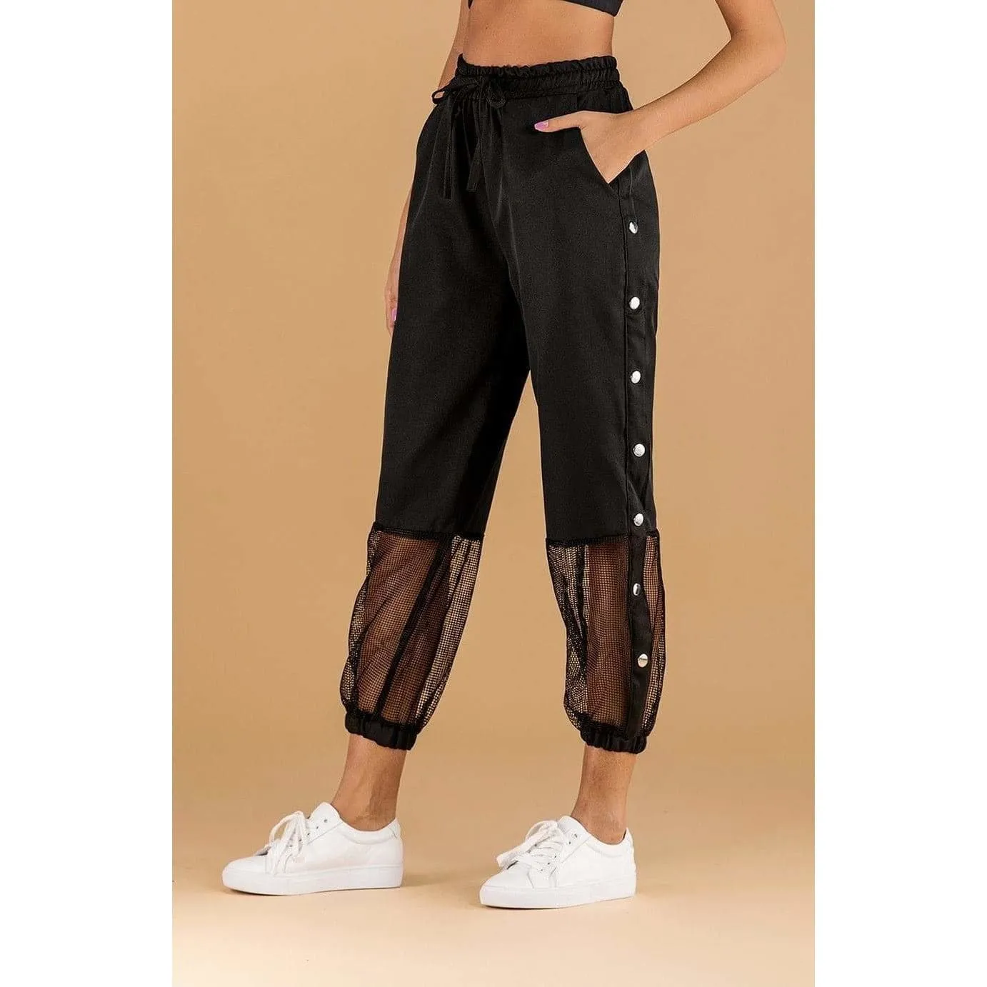 MESH CARGO PANTS