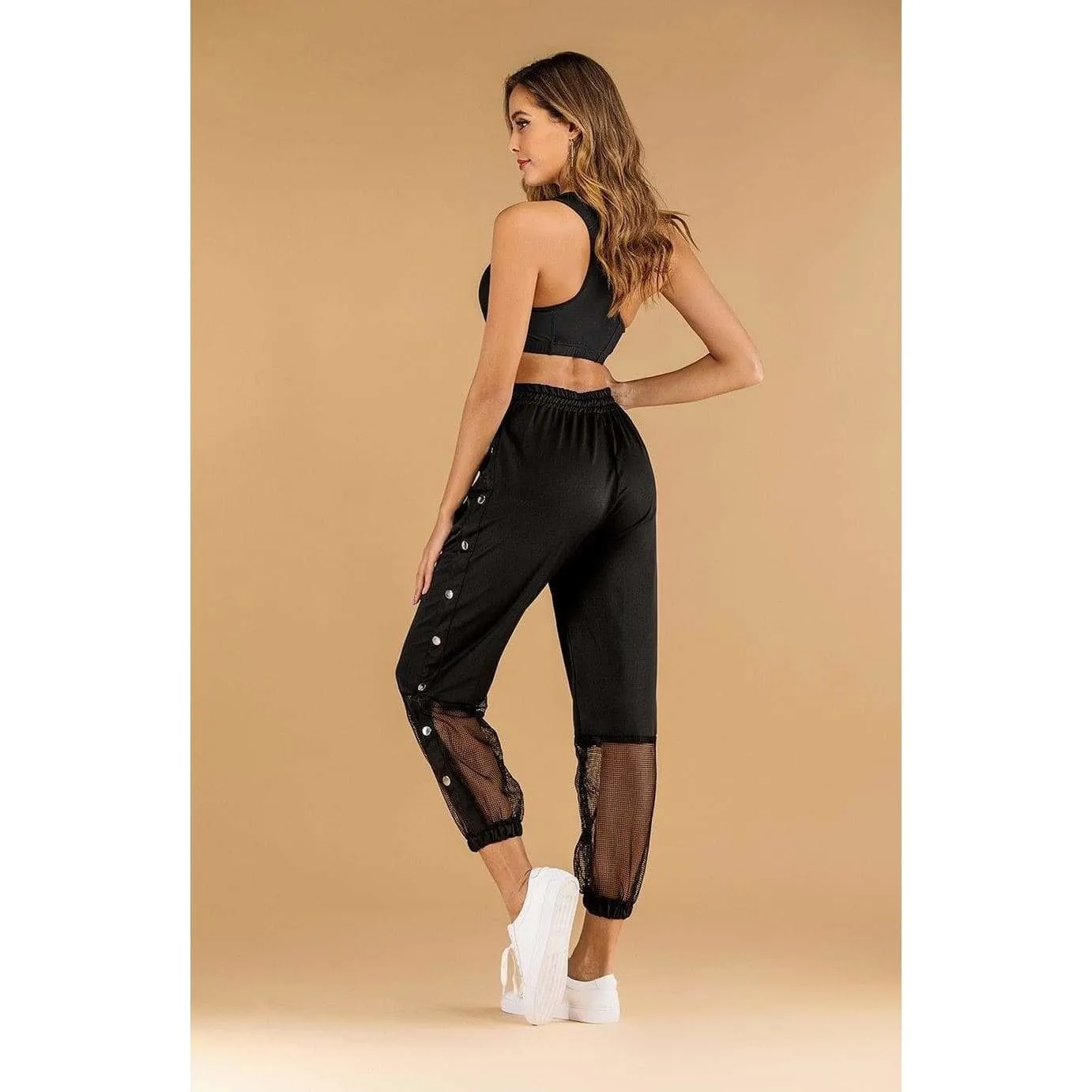 MESH CARGO PANTS
