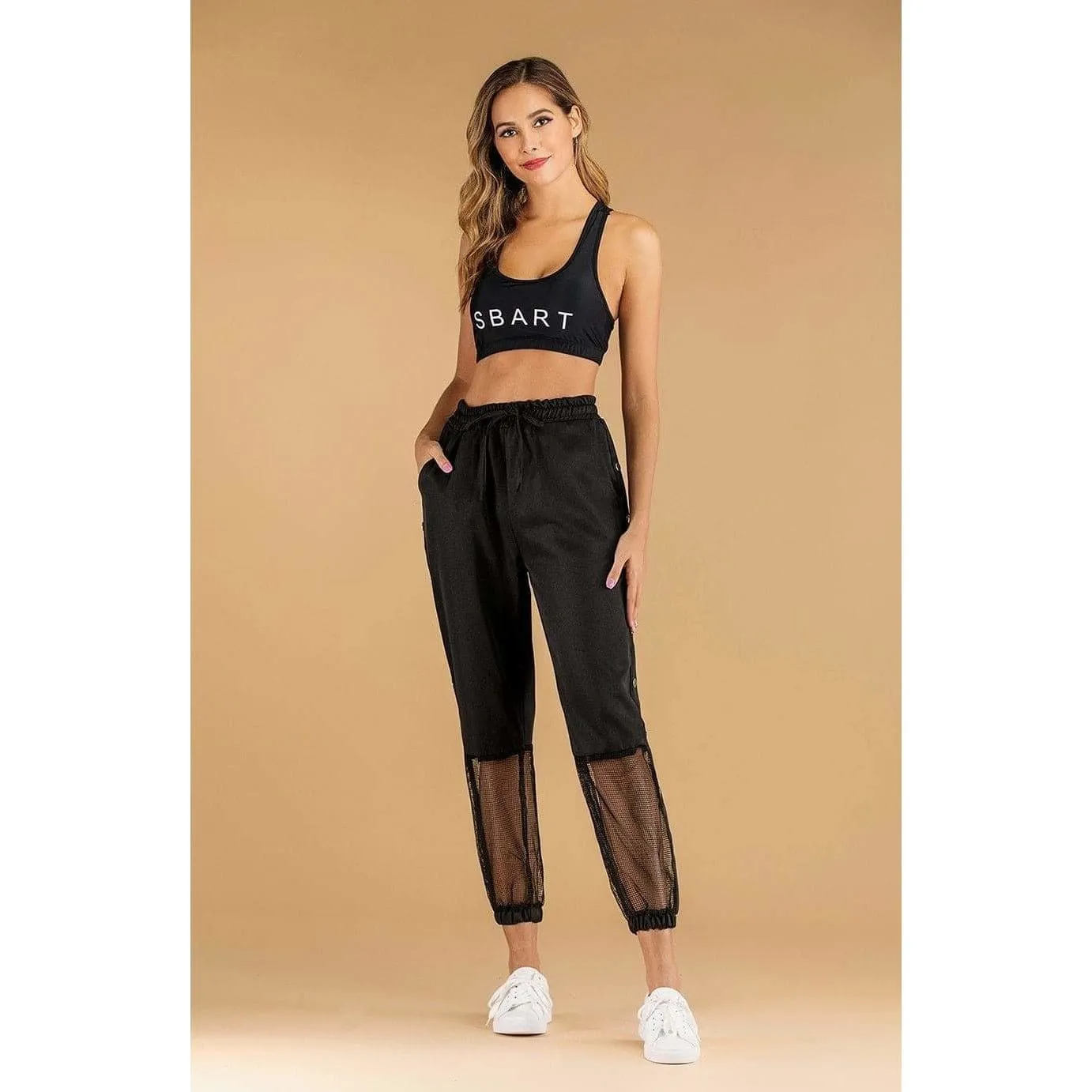 MESH CARGO PANTS