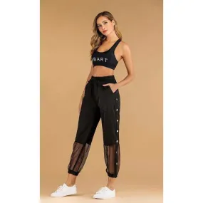 MESH CARGO PANTS