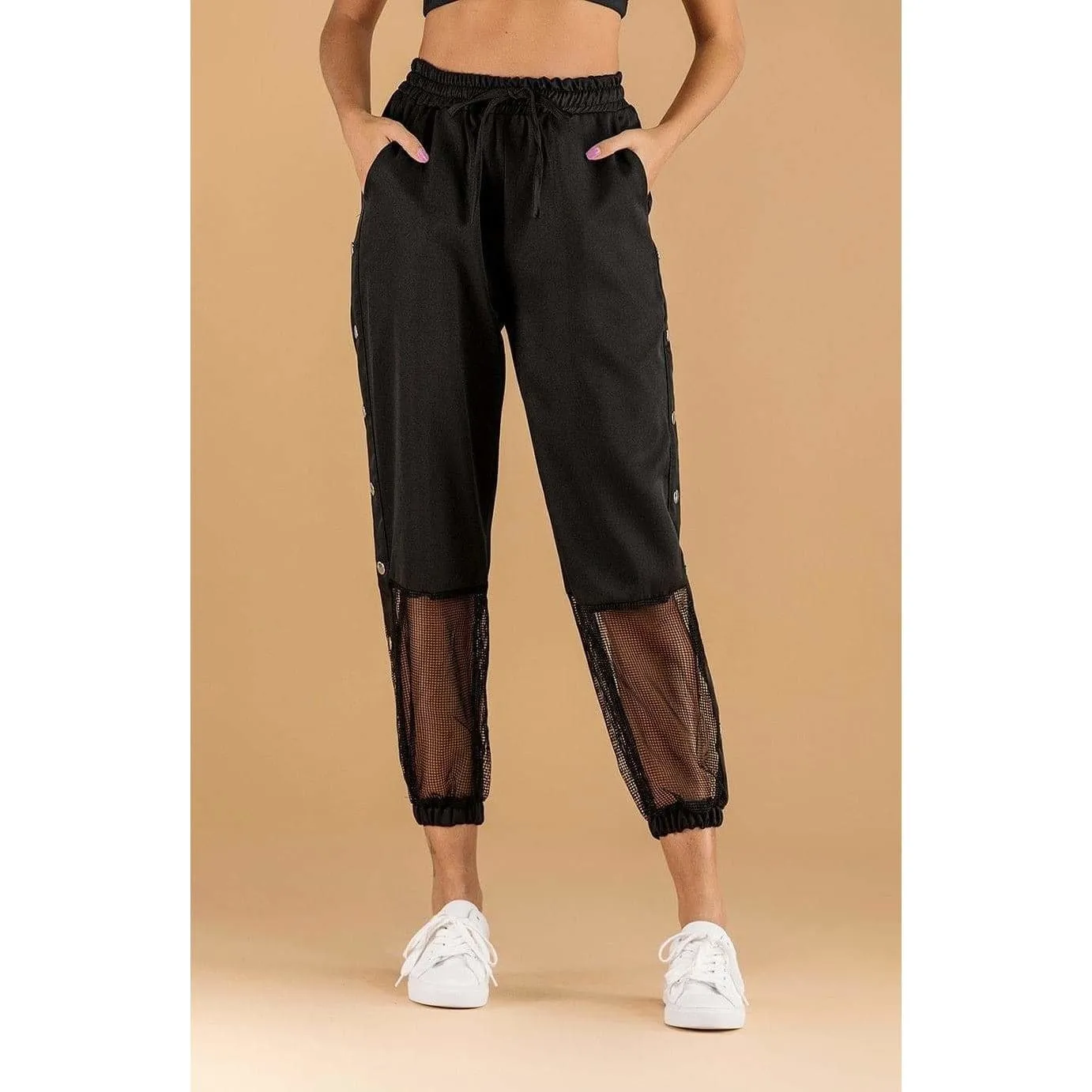 MESH CARGO PANTS
