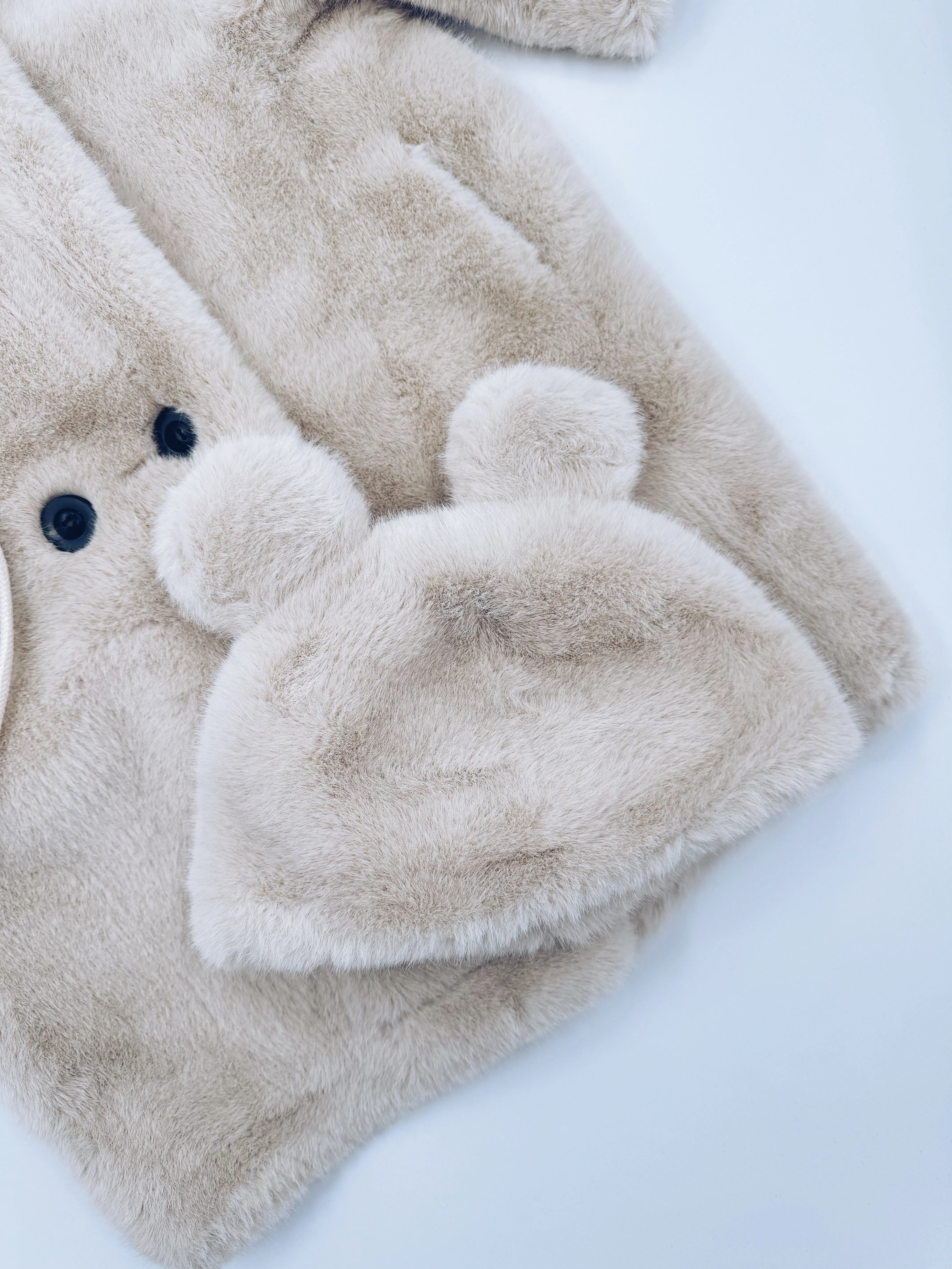 MI LOVES Signature Cream Bear coat 3 piece set.