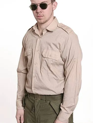 Military Officer Dress Shirt