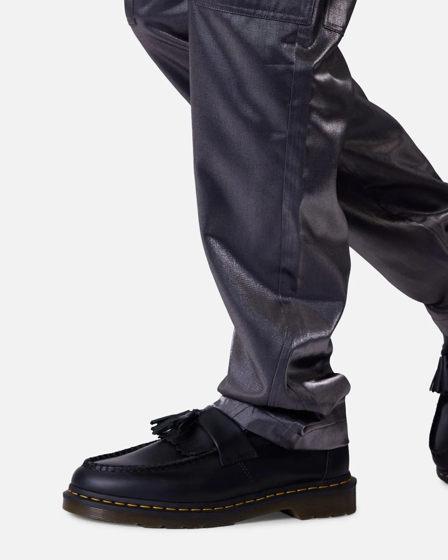 MNML Patent Shine Pants Black