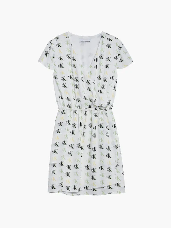 Monogram Aop Dress