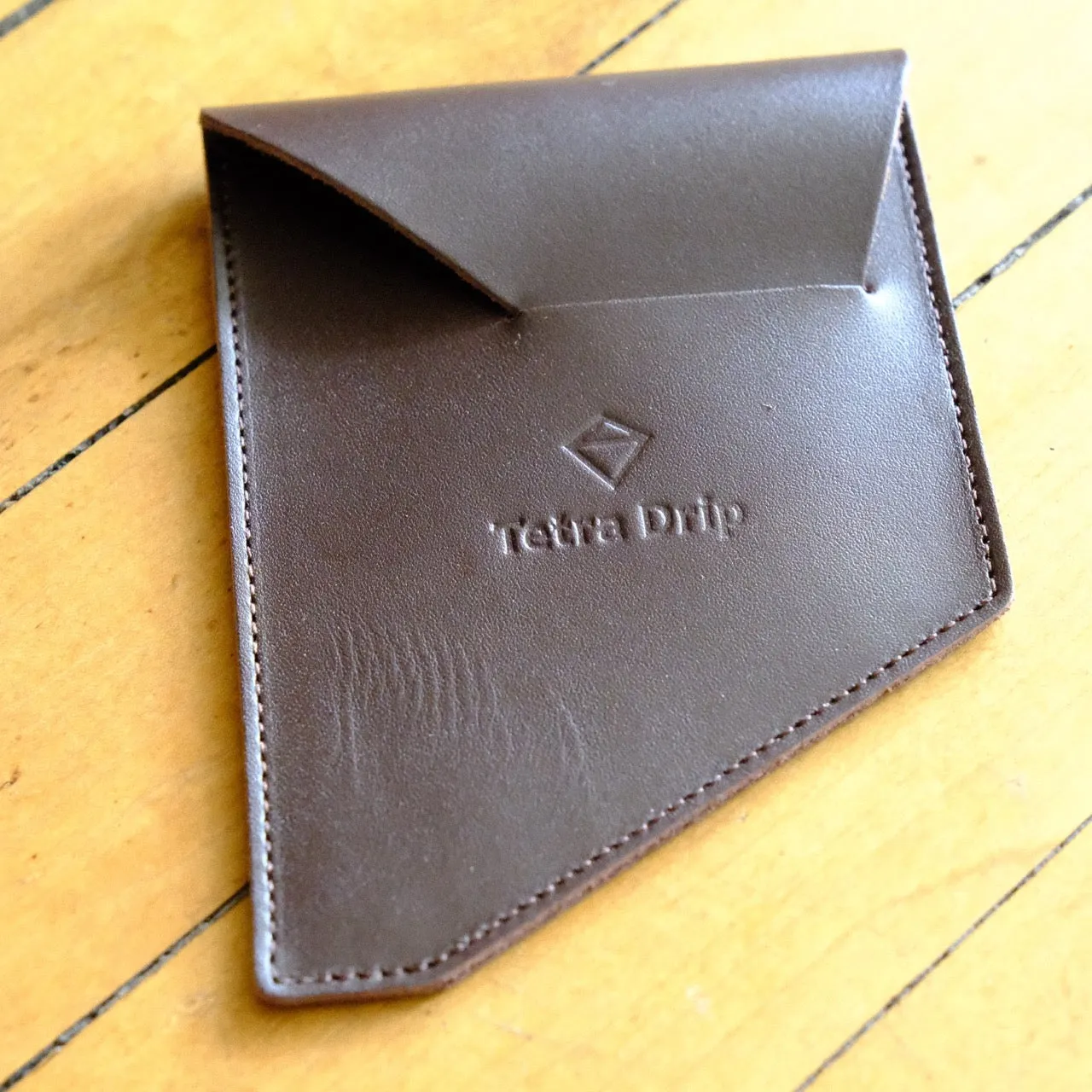 Munieq Tetra Coffee Dripper W/ Leather Pouch