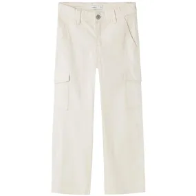Name it Turtledove Rose Wide Twill Cargo Pants Noos