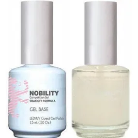 NBBS1 - NOBILITY GEL POLISH & NAIL LACQUER - BASE COAT 0.5oz