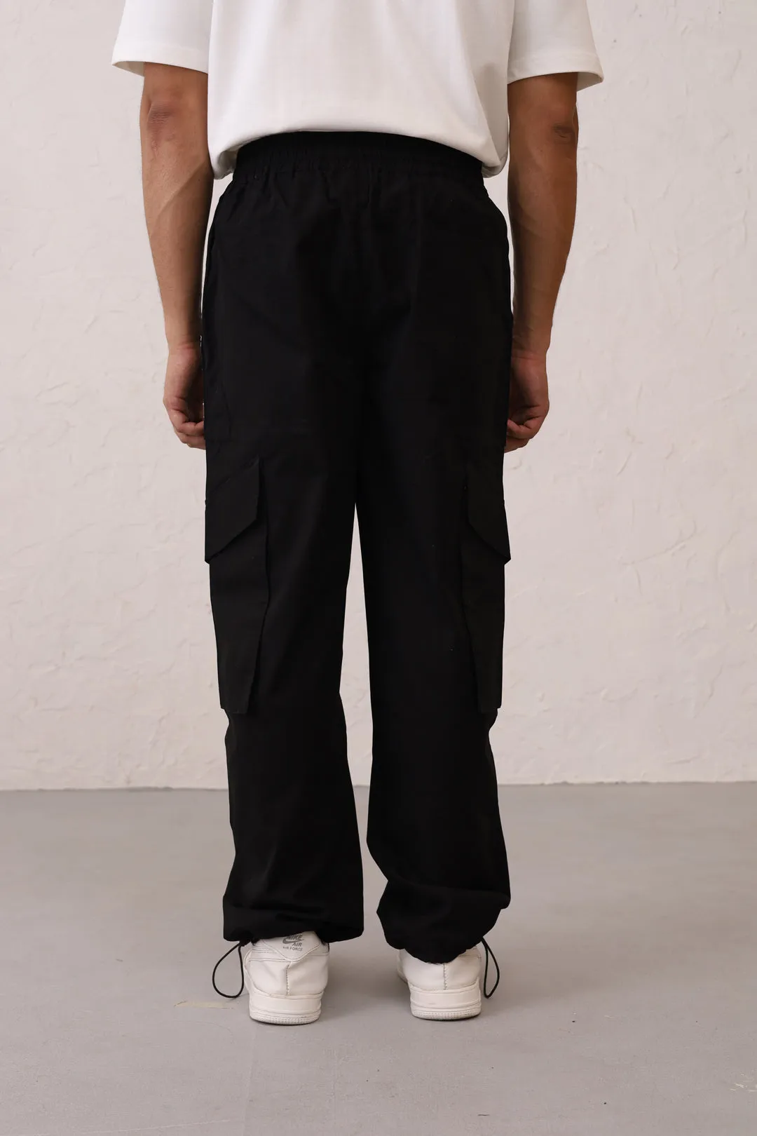 NOMAD Black Parachute Pants