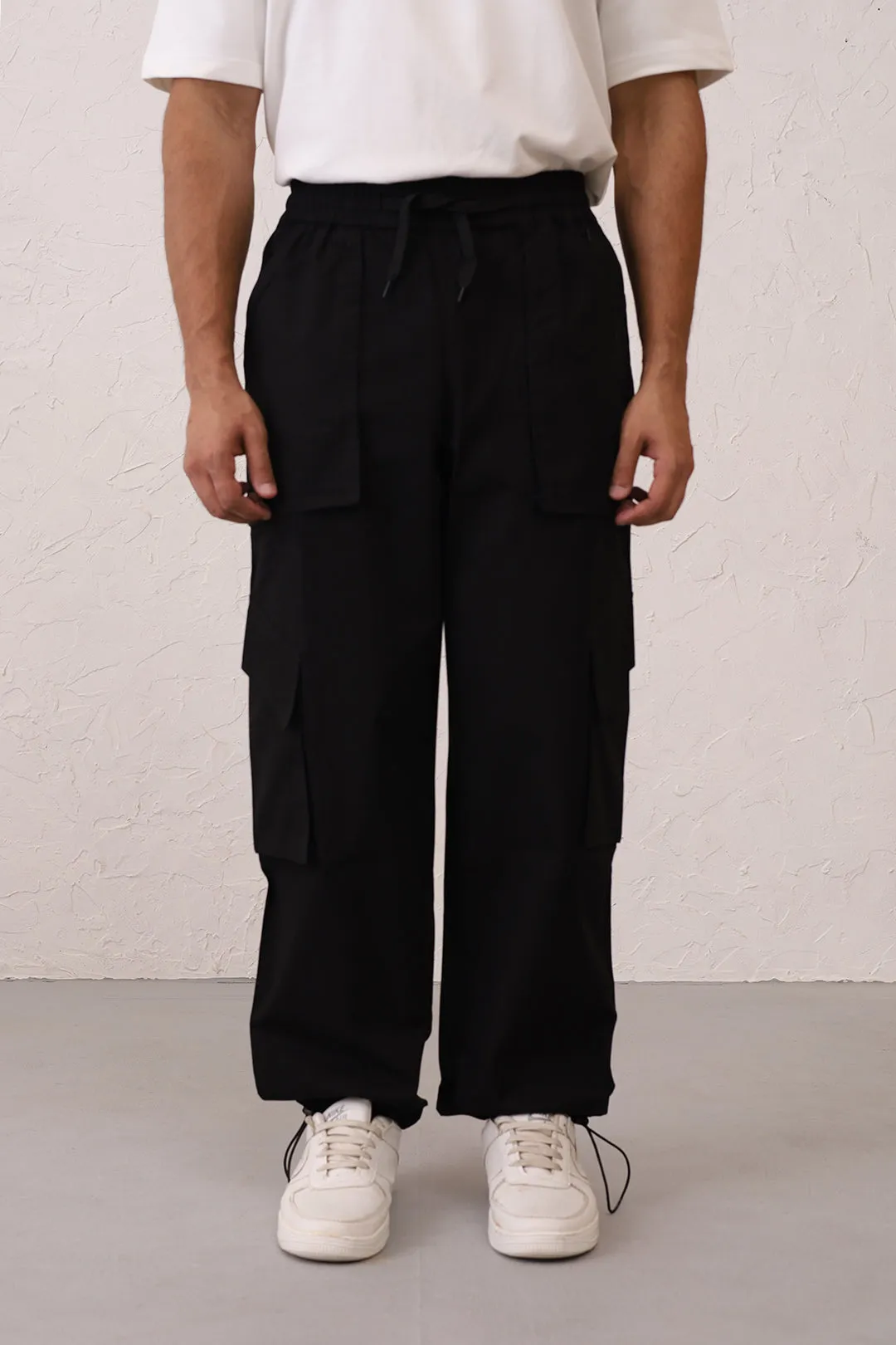 NOMAD Black Parachute Pants