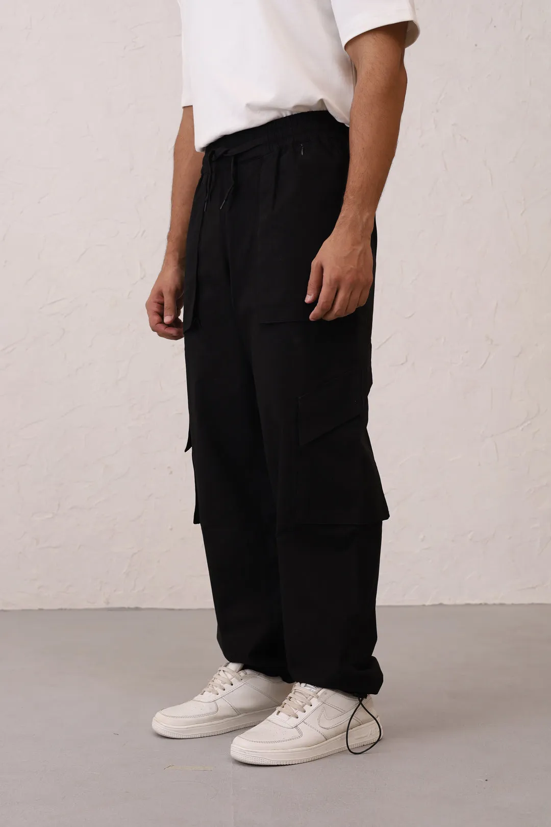 NOMAD Black Parachute Pants