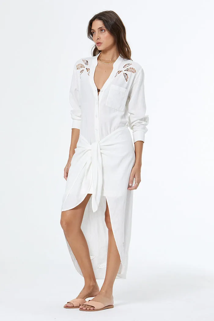 OCEANSIDE 3-IN-1 SHIRT DRESS