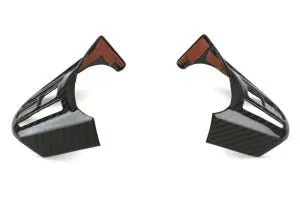 OLM LE Carbon Fiber Steering Wheel Covers 4pc (MK5 Supra)