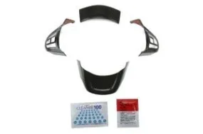 OLM LE Carbon Fiber Steering Wheel Covers 4pc (MK5 Supra)