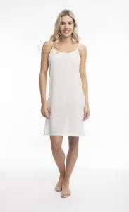 ORIENTIQUE Long Cotton Dress Slip | SKIN