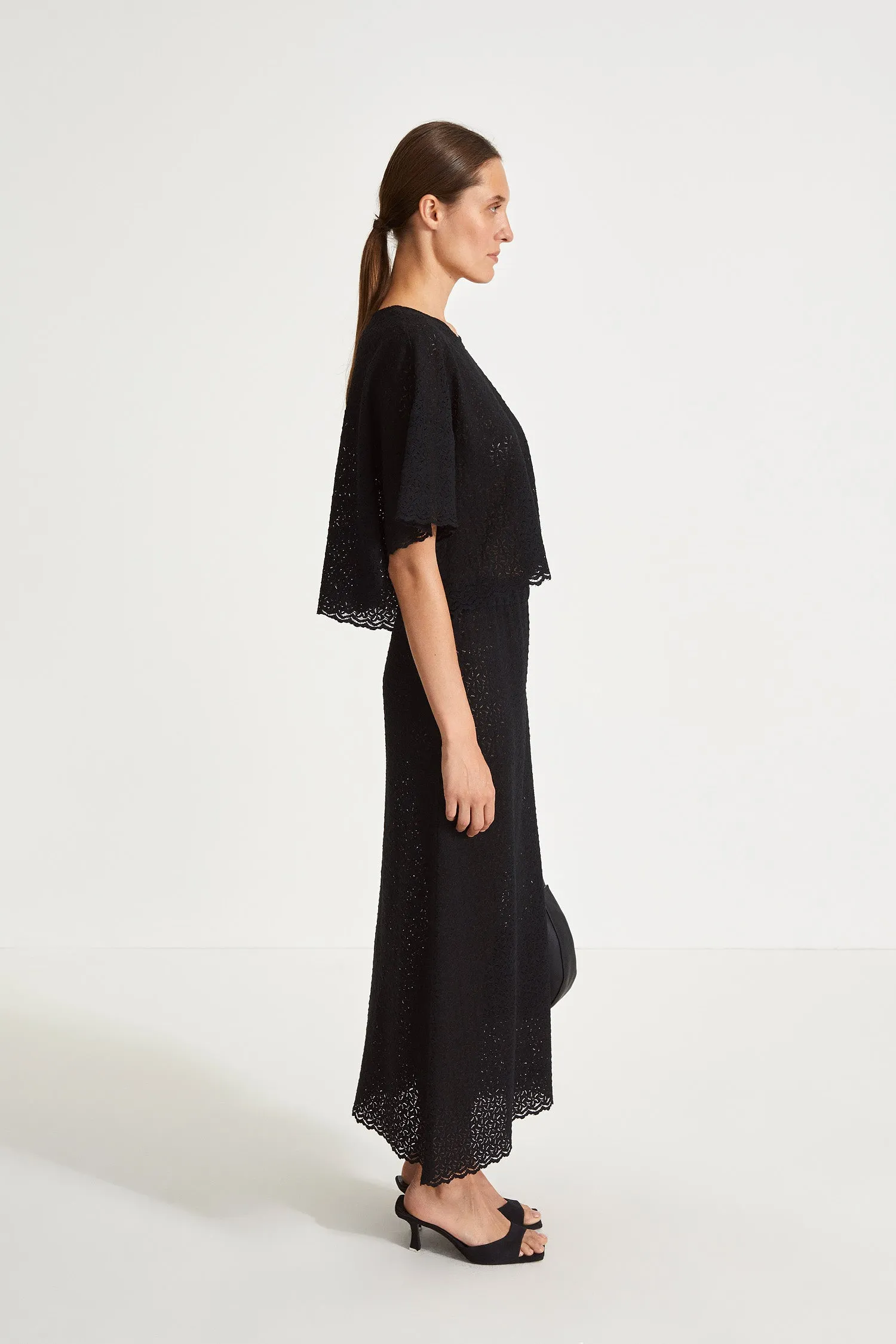 PAULINA SKIRT - BLACK