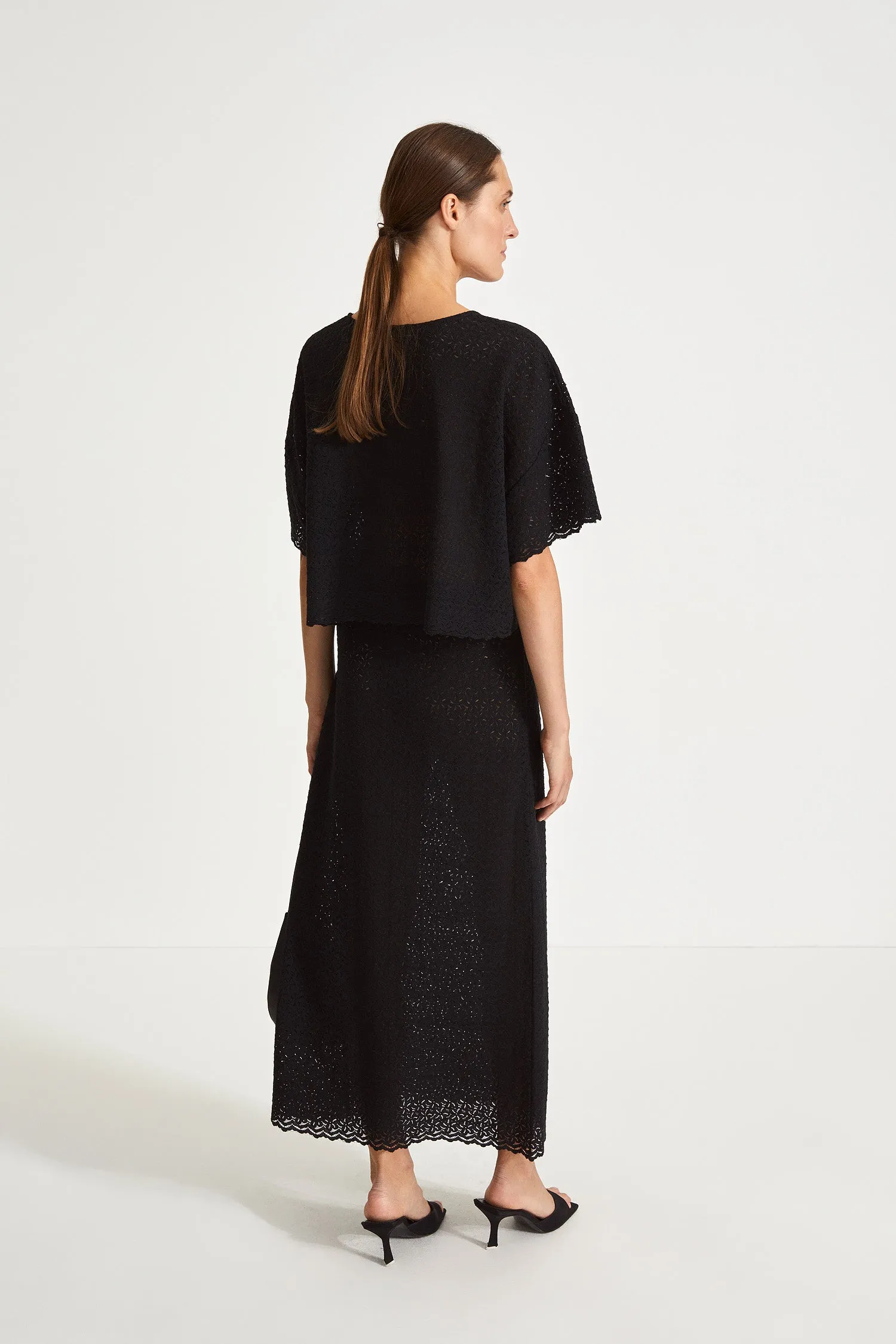PAULINA SKIRT - BLACK