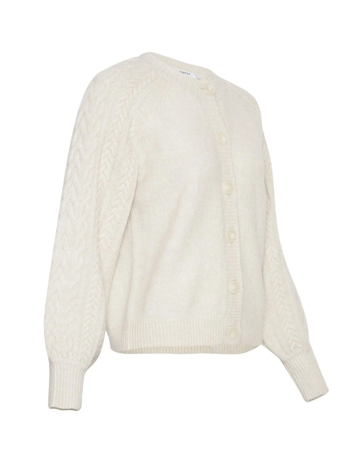 Peggy Cardigan - Ecru Melange