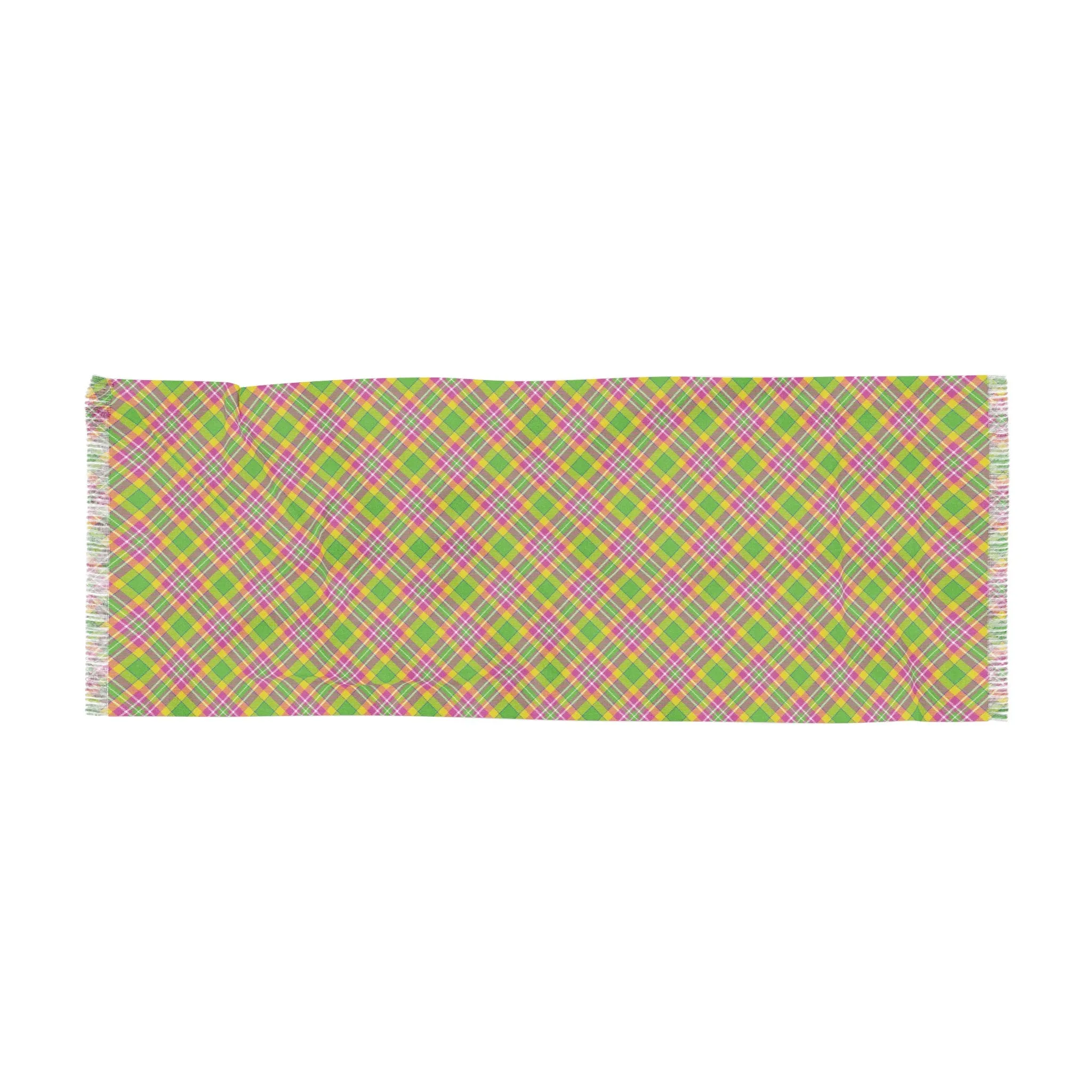 Pink and Mint Green Pastel Charming Scarf A Timeless Fashion Lightweight Elegant Versatile in Soft Colors for Party, Wedding all occasion