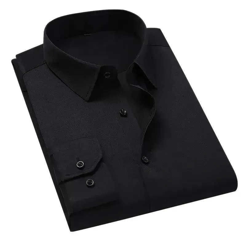 Plain Slim Fit Formal Dress Shirt