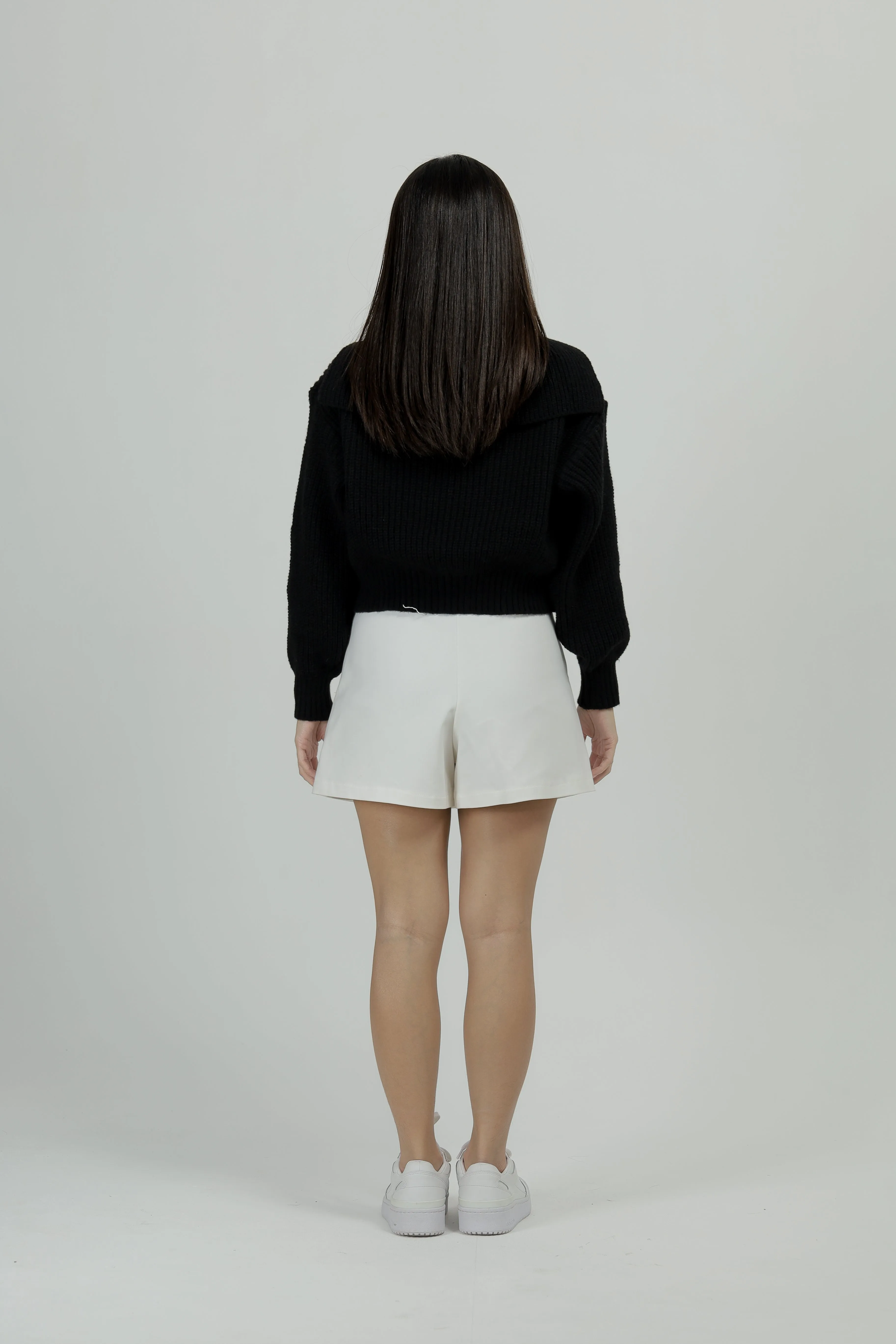 Renee Yarn Knit Crop Sweater
