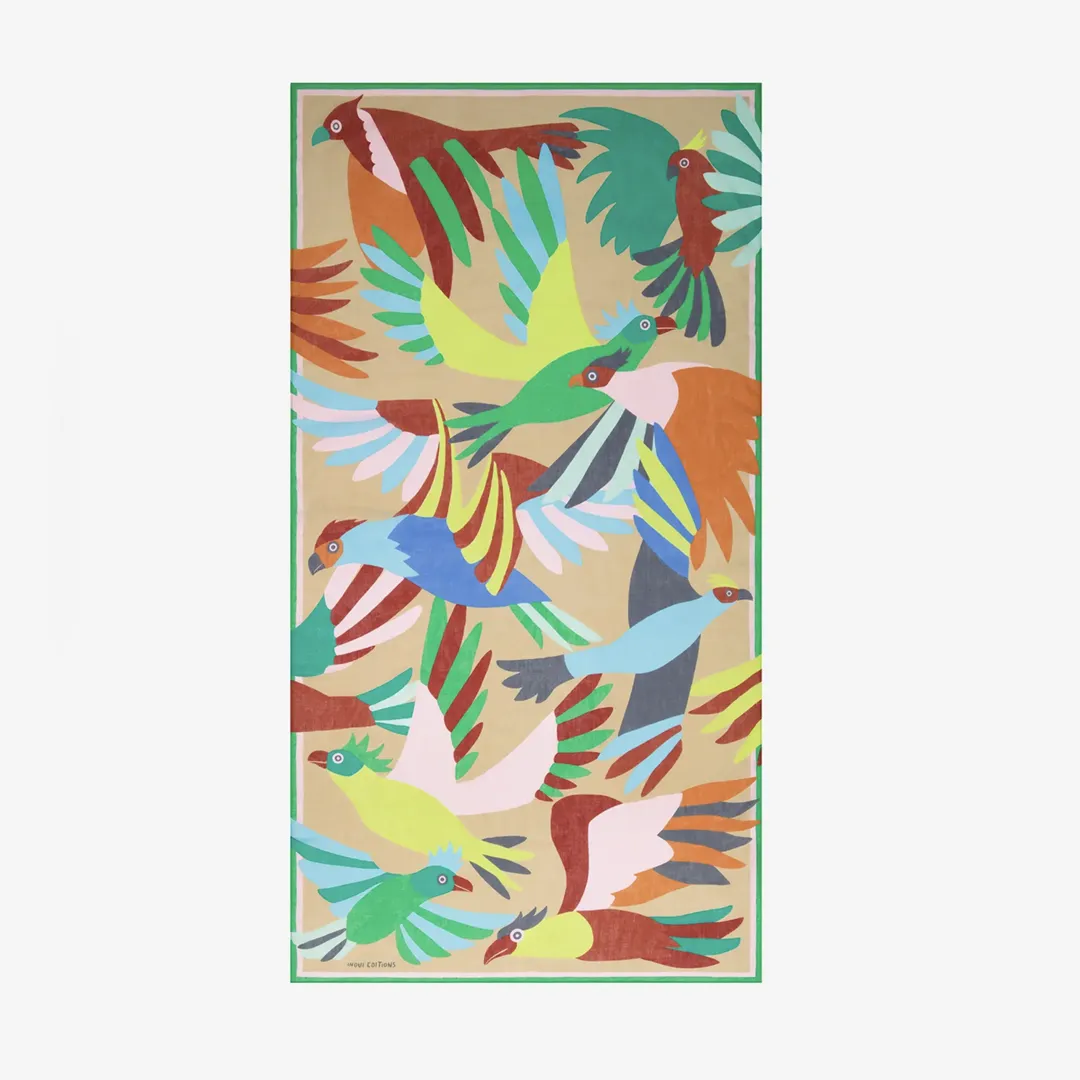 Scarf 100 'Voyage' in Natural by Inoui Editions