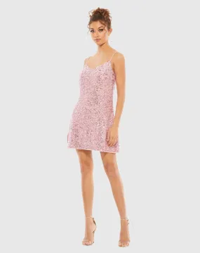 Sequin Slip Dress