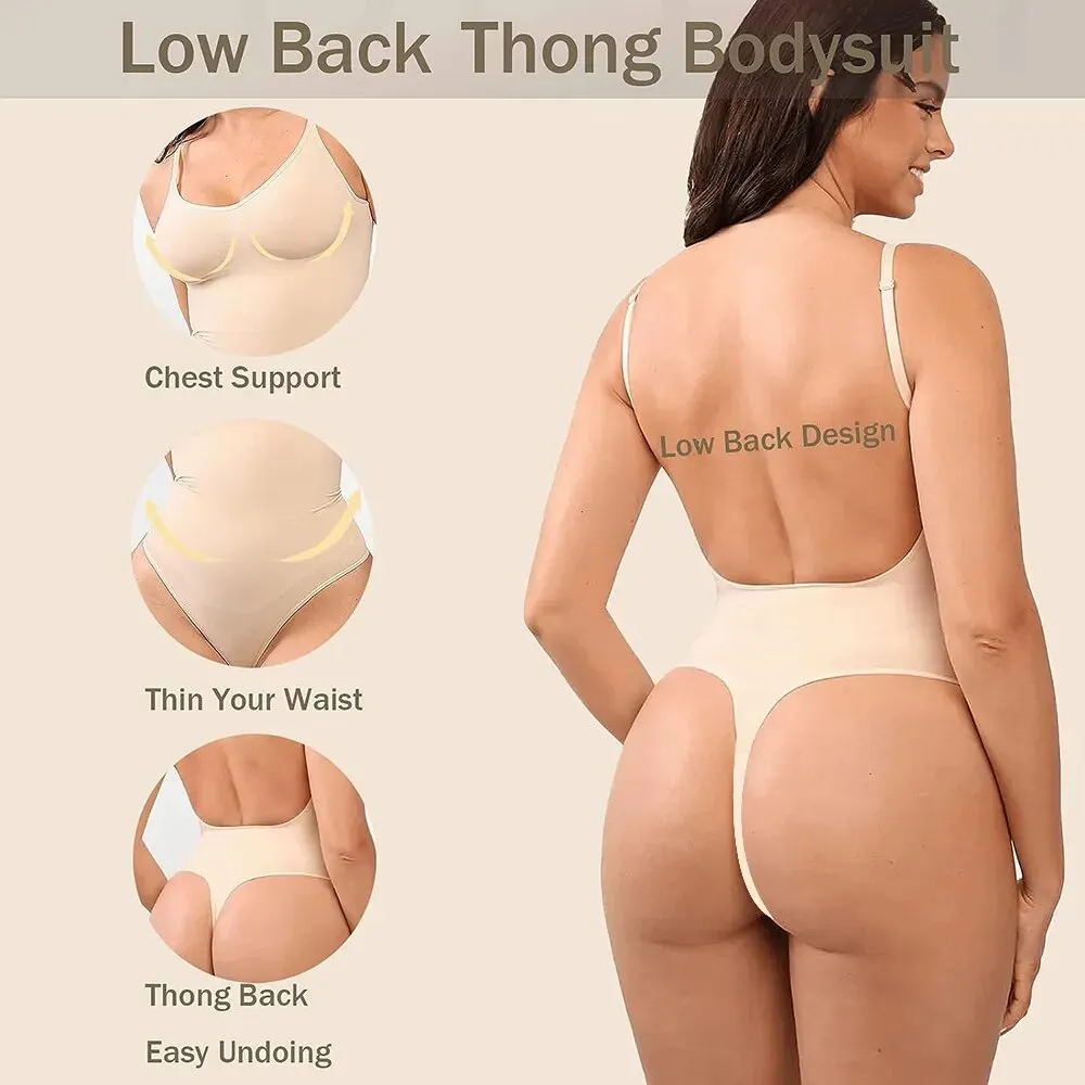 Shapewear Backless Bodysuit