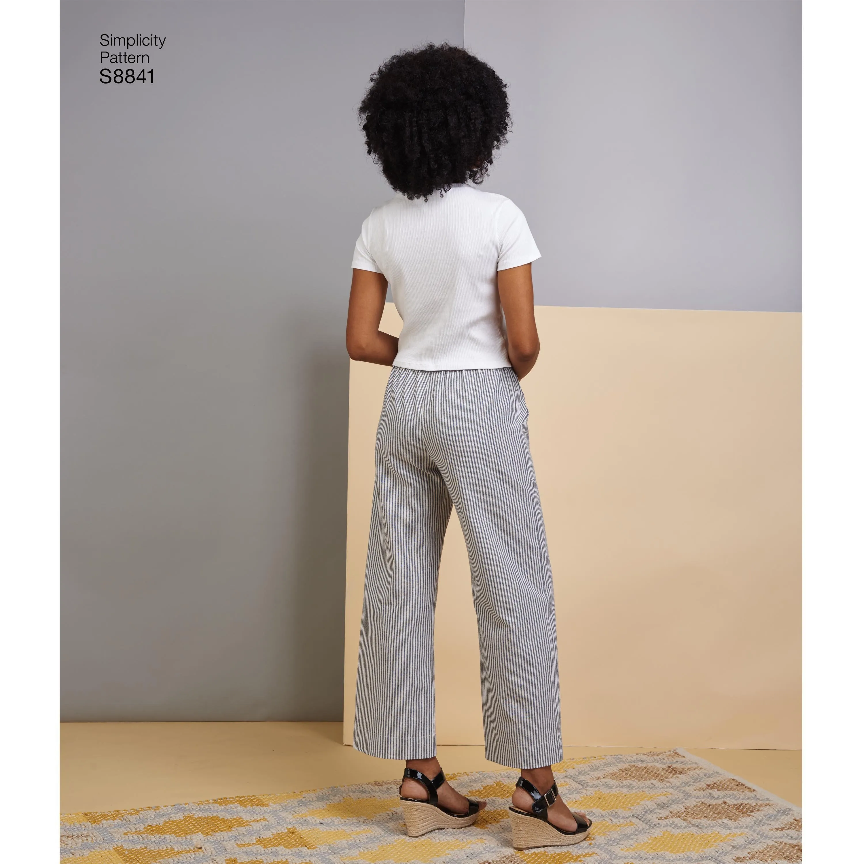 Simplicity Pattern 8841, Easy to sew pull on pants