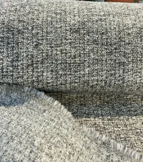 Splendor Pewter Tweed Lee Jofa Chenille Upholstery Fabric by the yard