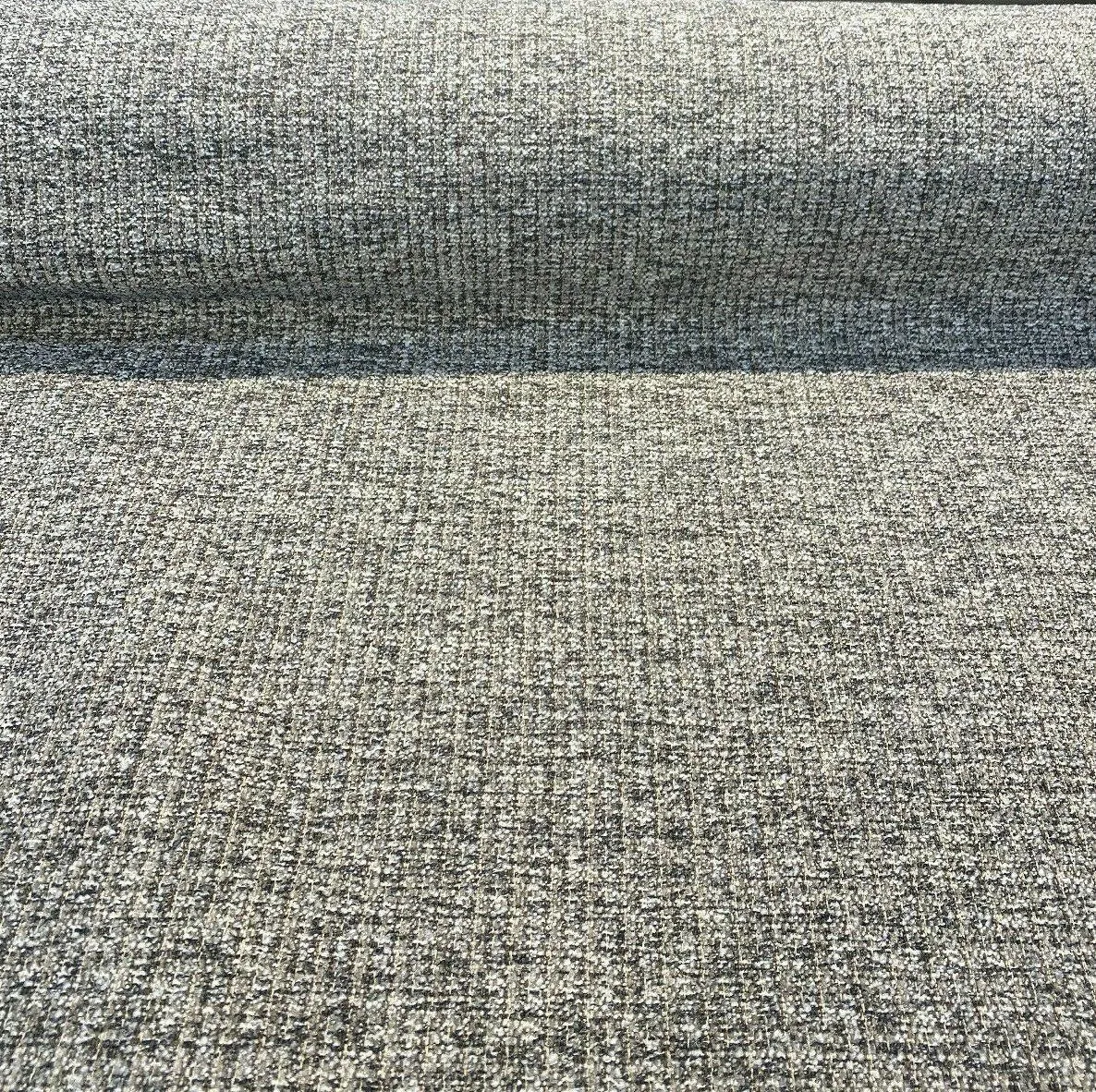 Splendor Pewter Tweed Lee Jofa Chenille Upholstery Fabric by the yard