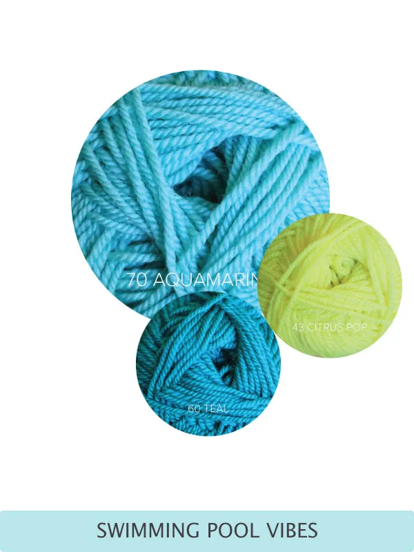 Sporty Forty Shawl Yarn Kit