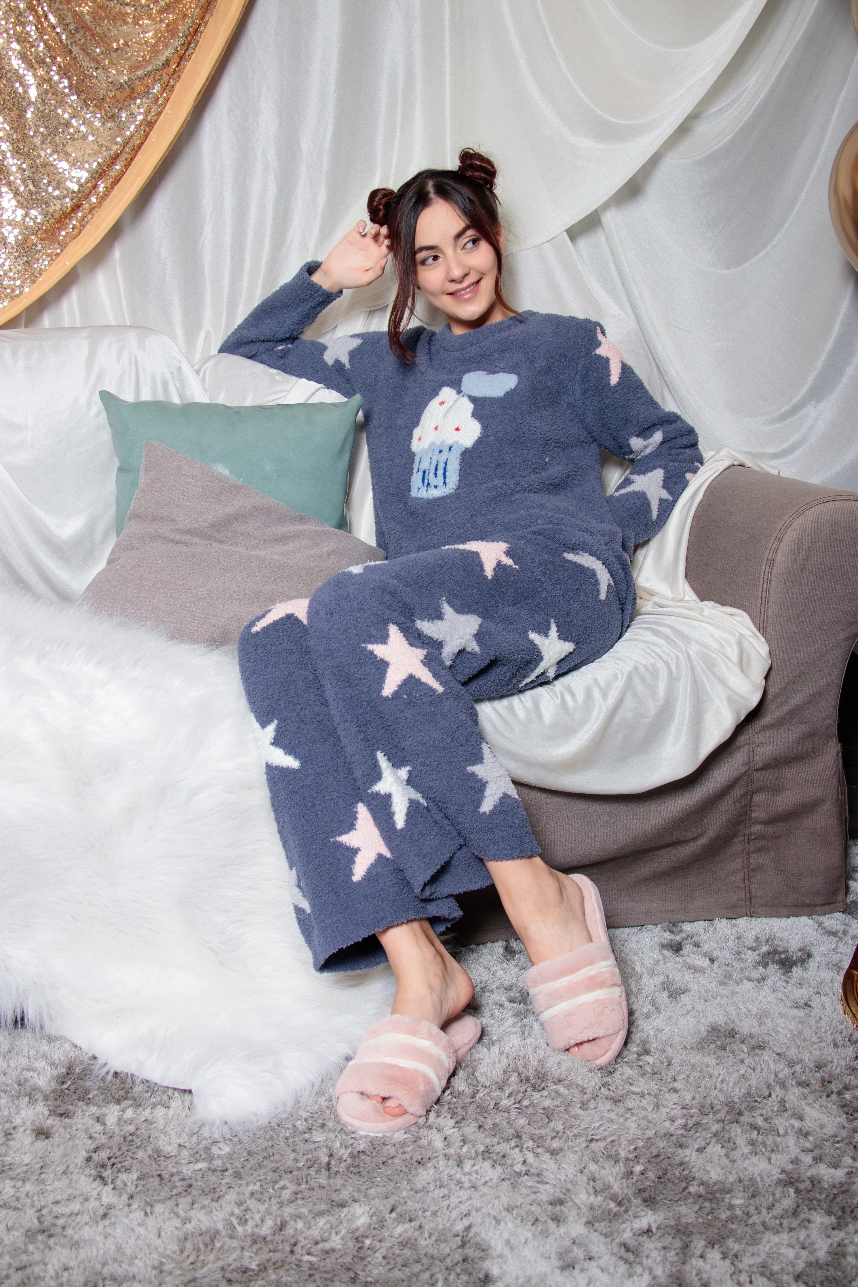 Starry Starry Magical Cupcake Lounge Set in Serenity