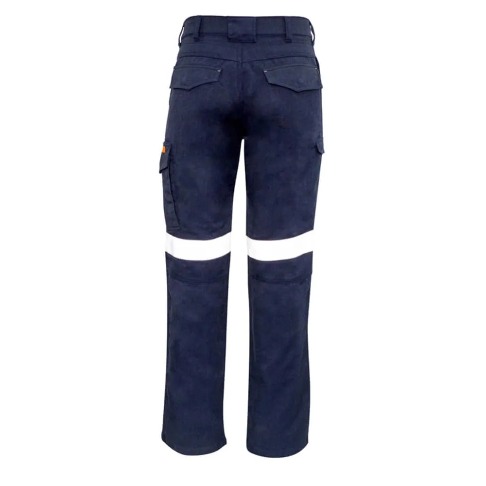 Syzmik ZP521 Mens Orange Flame Taped Cargo Pant (Regular)