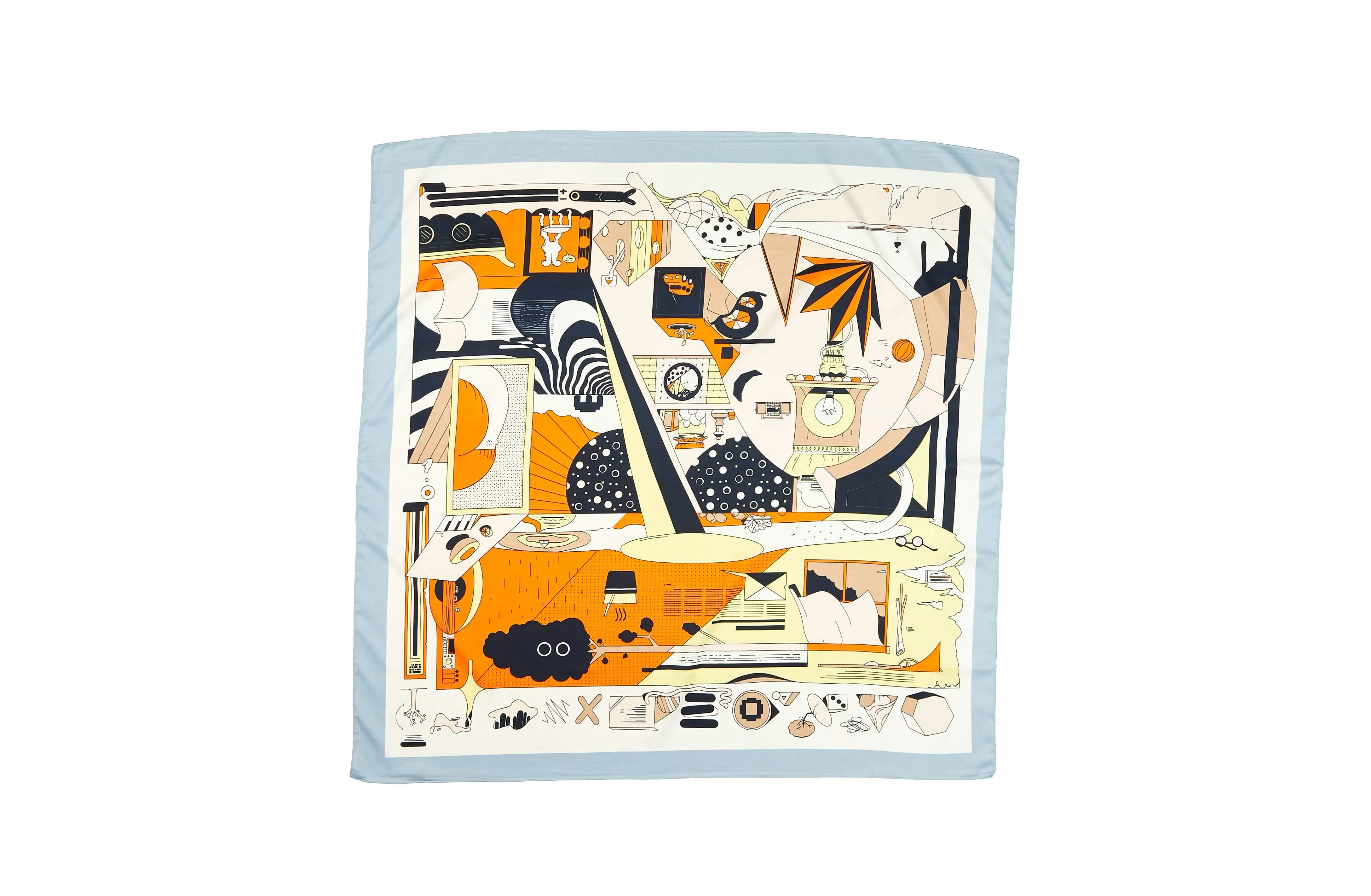 TARRAMARRA® Square Rayon Satin Scarf