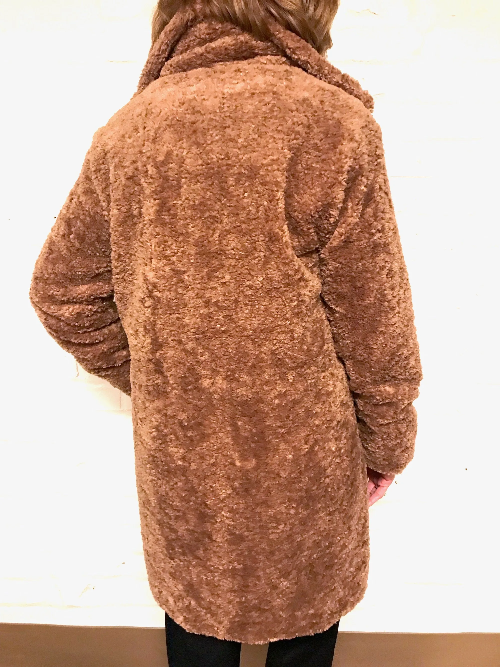 Teddy Coat - Cognac