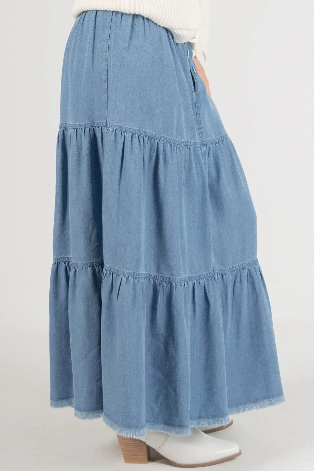 Tencel Maxi Skirt