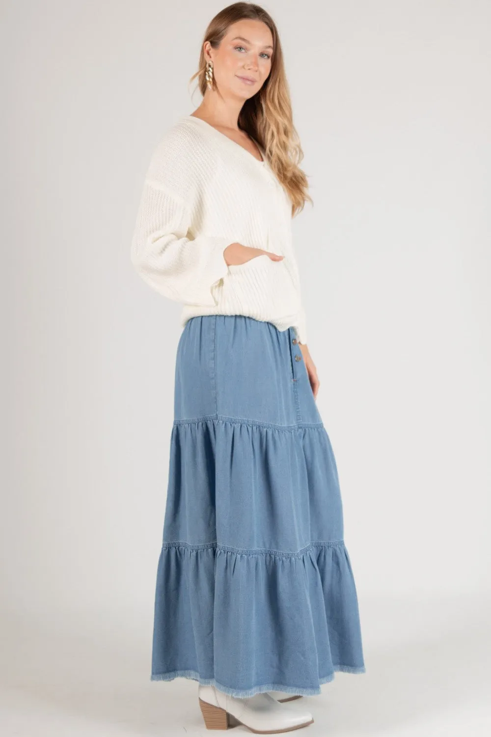 Tencel Maxi Skirt