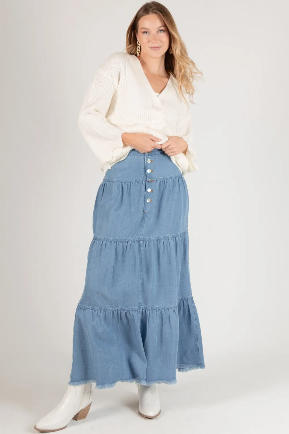 Tencel Maxi Skirt