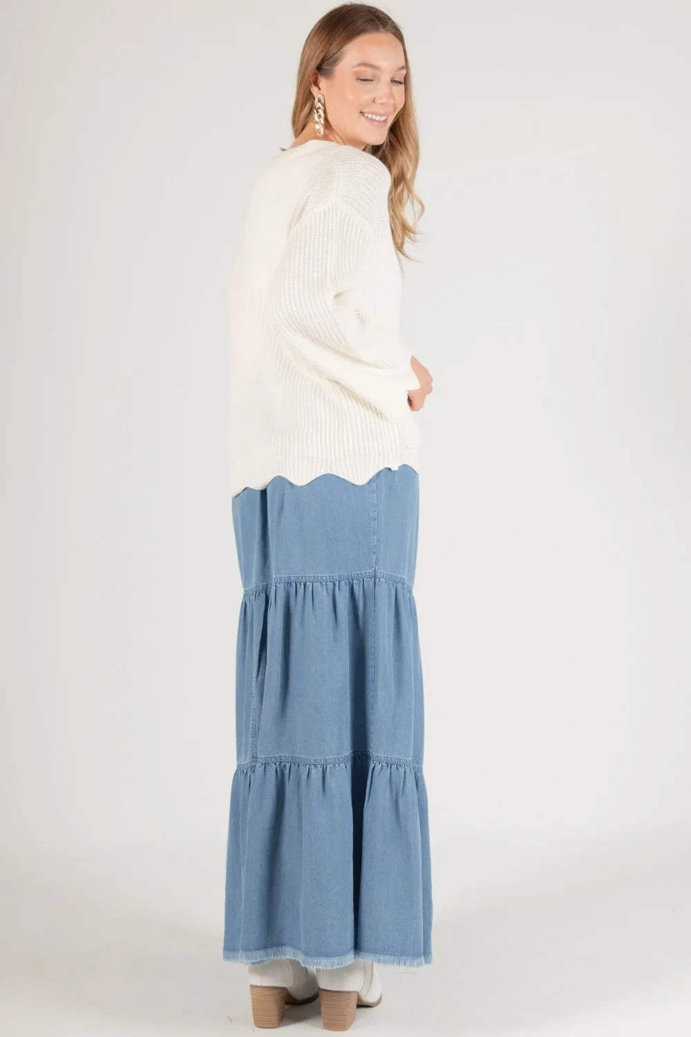 Tencel Maxi Skirt