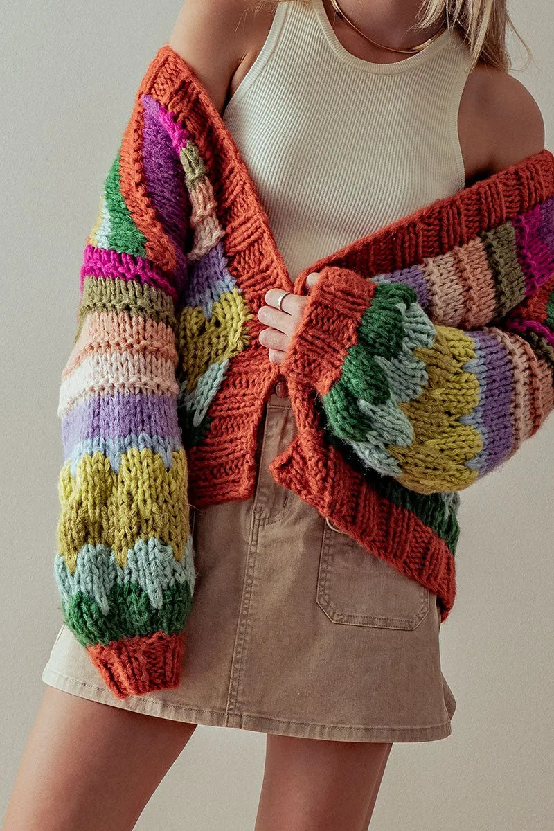 The Halliday Chunky Knit Cardigan