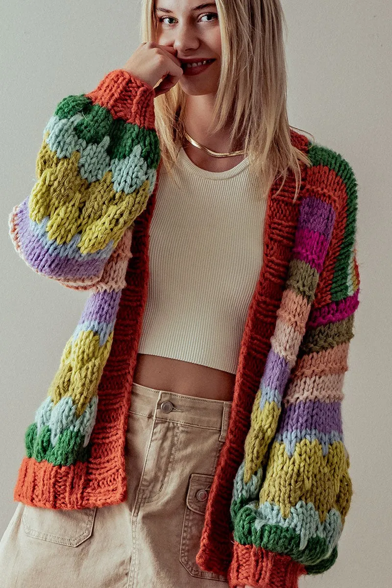 The Halliday Chunky Knit Cardigan