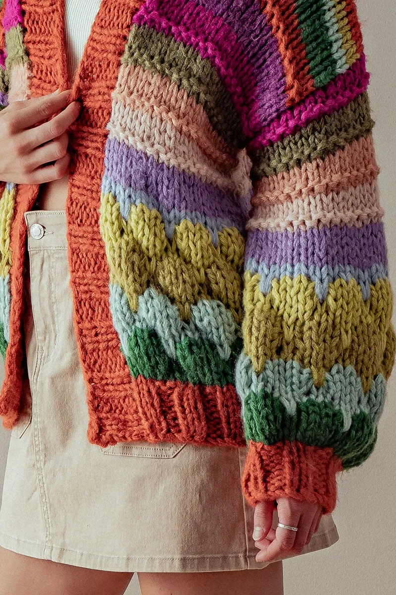 The Halliday Chunky Knit Cardigan