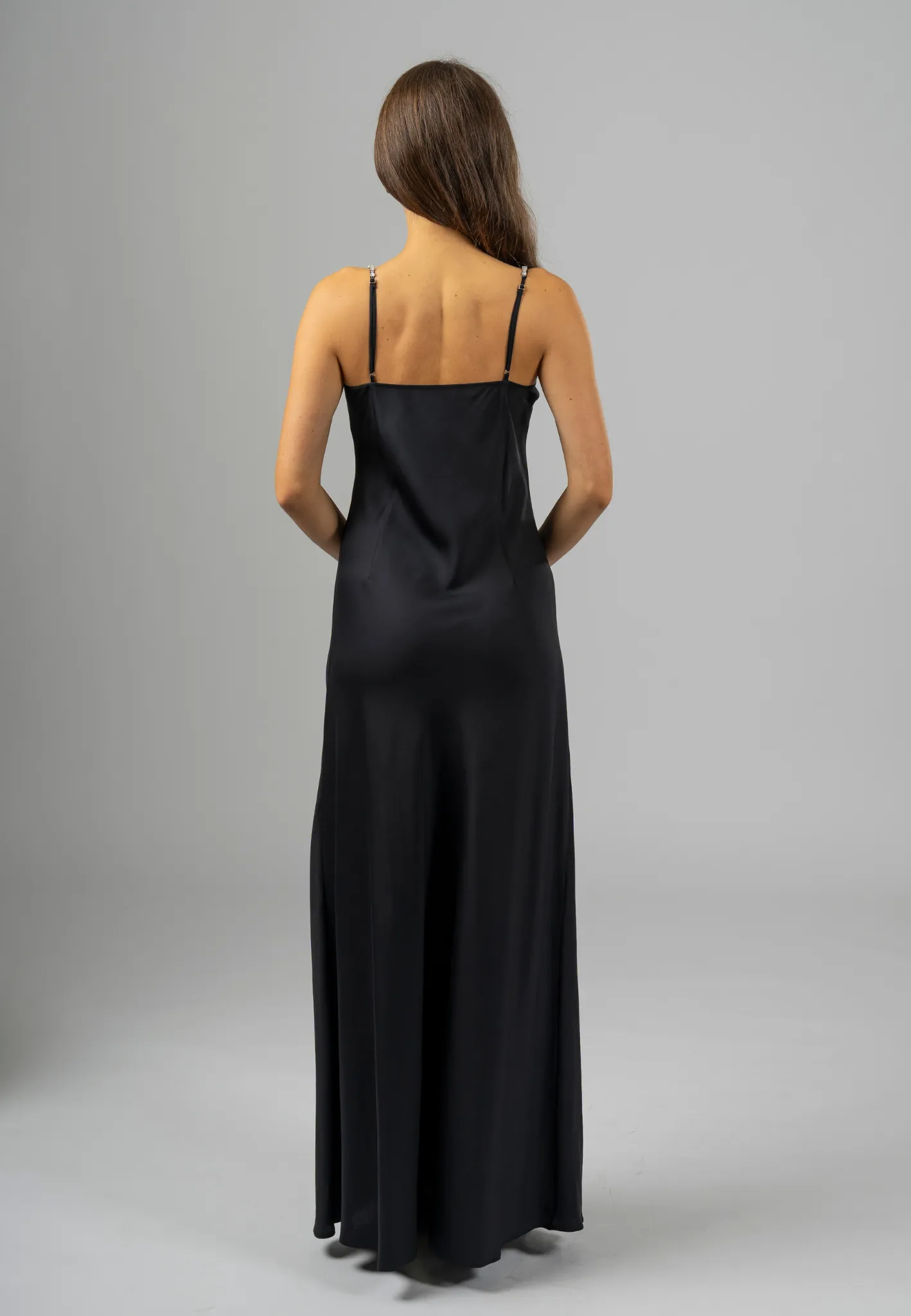 The Swarovski Maxi Slip Dress