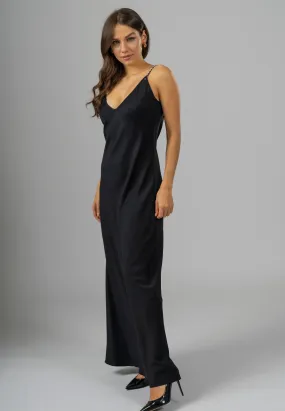 The Swarovski Maxi Slip Dress